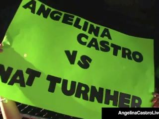 Cuban BBW Angelina Castro Slams BBC in Cage Match: dirty film e6