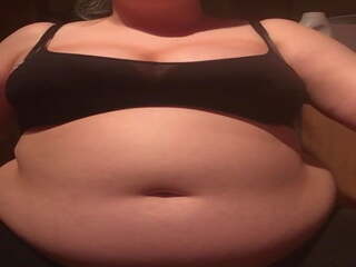 Obese lady Drinks Tons and gets a Huge Belly: Free dirty film 39