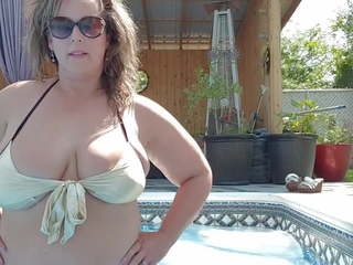 BBW Wife in Bikini: Tube Bikini HD xxx clip movie vid film 52